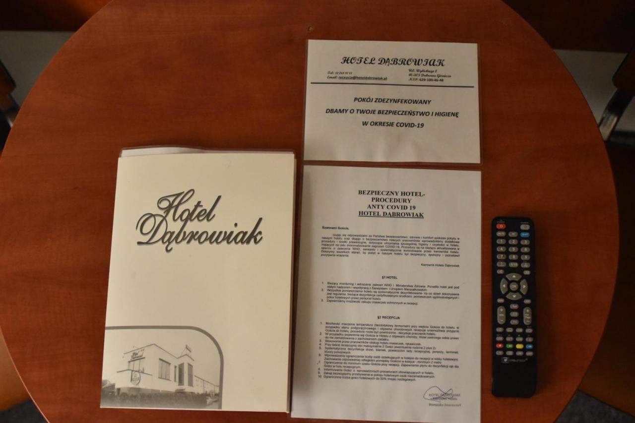 Hotel Dabrowiak Dąbrowa Górnicza Kültér fotó